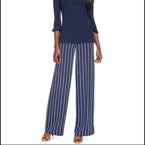 Ralph Lauren Wide Leg Pinstripe pant
